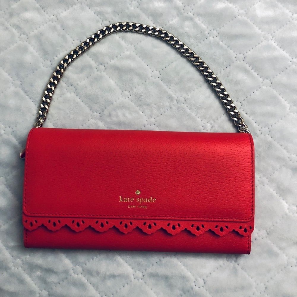 Kate spade Large chain wallet